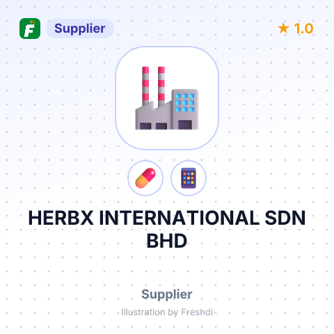 HERBX INTERNATIONAL SDN BHD – summary card, no photo uploaded yet