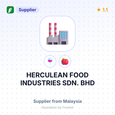 HERCULEAN FOOD INDUSTRIES SDN. BHD – summary card, no photo uploaded yet