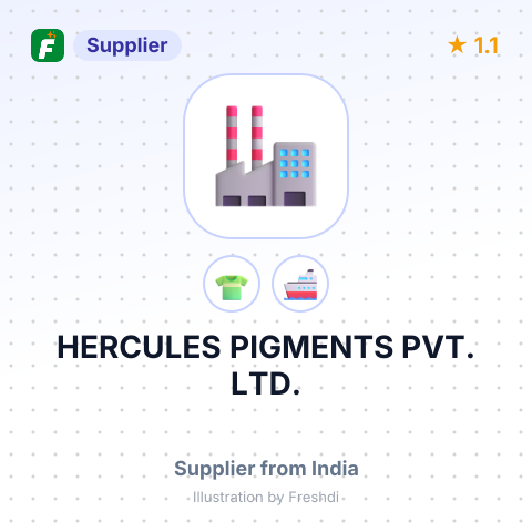 HERCULES PIGMENTS PVT. LTD. – summary card, no photo uploaded yet