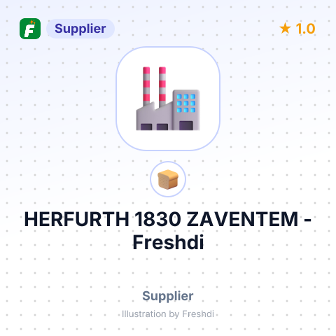 HERFURTH 1830 ZAVENTEM – summary card, no photo uploaded yet