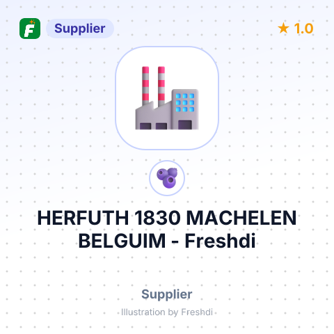 HERFUTH 1830 MACHELEN BELGUIM – summary card, no photo uploaded yet