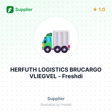 HERFUTH LOGISTICS BRUCARGO VLIEGVEL – summary card, no photo uploaded yet