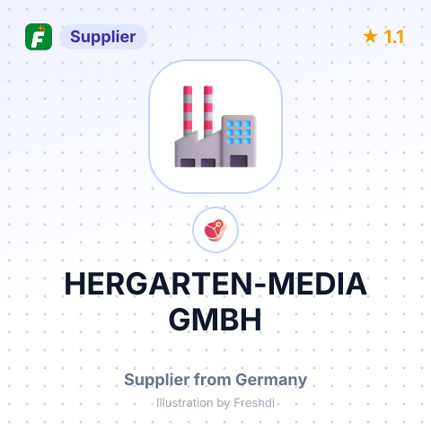 HERGARTEN-MEDIA GMBH – summary card, no photo uploaded yet