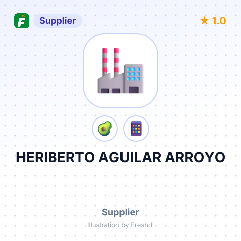 HERIBERTO AGUILAR ARROYO – summary card, no photo uploaded yet