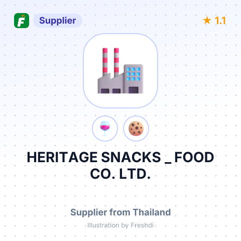 HERITAGE SNACKS _ FOOD CO. LTD. – summary card, no photo uploaded yet