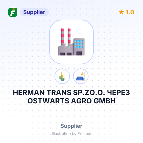 HERMAN TRANS SP.ZO.O. ЧЕРЕЗ OSTWARTS AGRO GMBH – summary card, no photo uploaded yet