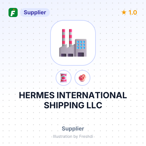 HERMES INTERNATIONAL SHIPPING LLC – summary card, no photo uploaded yet