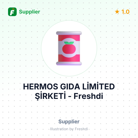 HERMOS GIDA LİMİTED ŞİRKETİ – summary card, no photo uploaded yet