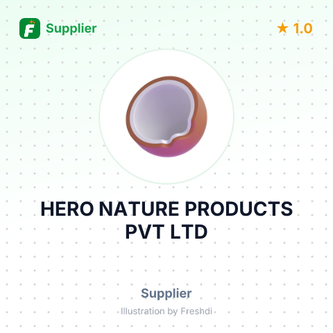 HERO NATURE PRODUCTS PVT LTD – summary card, no photo uploaded yet