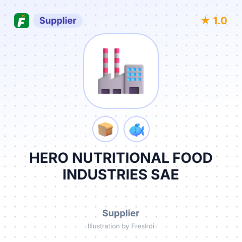 HERO NUTRITIONAL FOOD INDUSTRIES SAE – summary card, no photo uploaded yet
