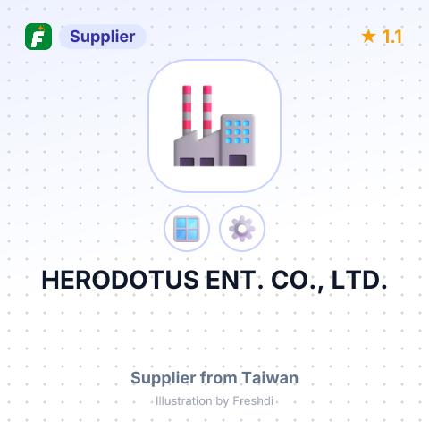HERODOTUS ENT. CO., LTD. – summary card, no photo uploaded yet