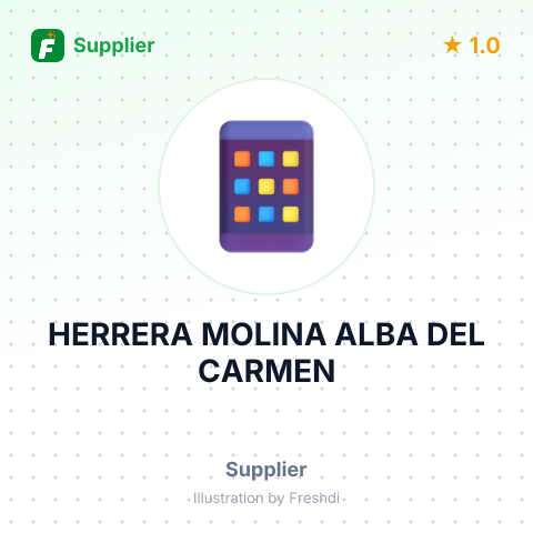 HERRERA MOLINA ALBA DEL CARMEN – summary card, no photo uploaded yet