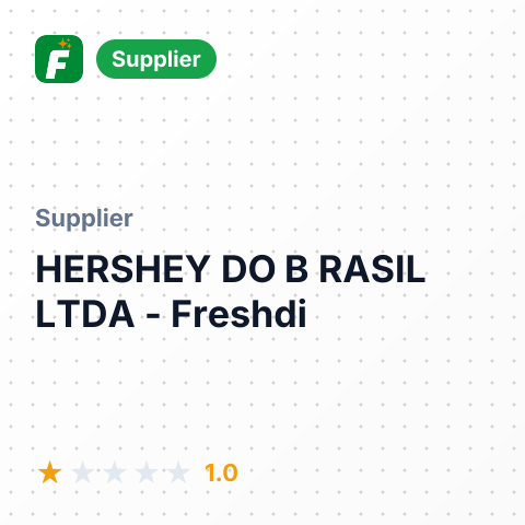 HERSHEY DO B RASIL LTDA – summary card, no photo uploaded yet