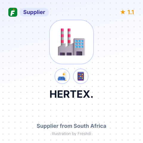HERTEX. – summary card, no photo uploaded yet