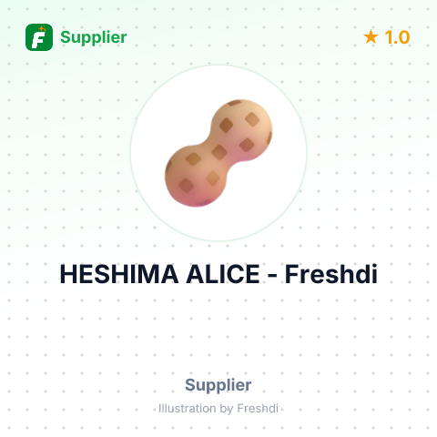 HESHIMA ALICE – summary card, no photo uploaded yet