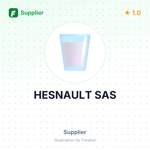 HESNAULT SAS – summary card, no photo uploaded yet