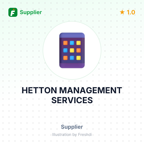 HETTON MANAGEMENT SERVICES – summary card, no photo uploaded yet