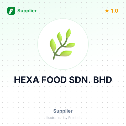 HEXA FOOD SDN. BHD – summary card, no photo uploaded yet