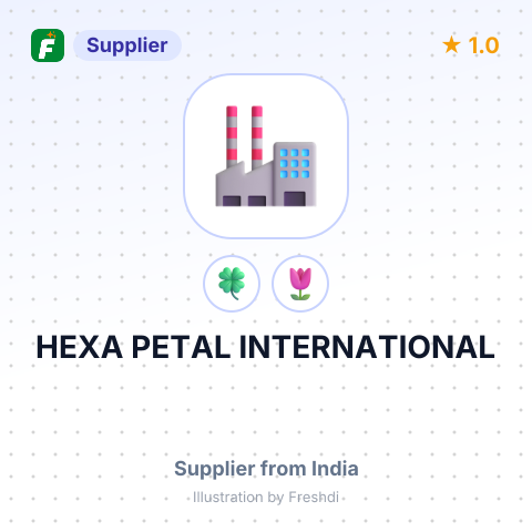 HEXA PETAL INTERNATIONAL – summary card, no photo uploaded yet