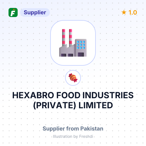 HEXABRO FOOD INDUSTRIES (PRIVATE) LIMITED – summary card, no photo uploaded yet