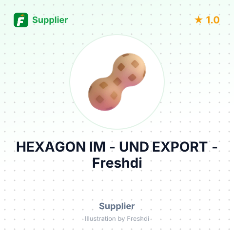 HEXAGON IM - UND EXPORT – summary card, no photo uploaded yet