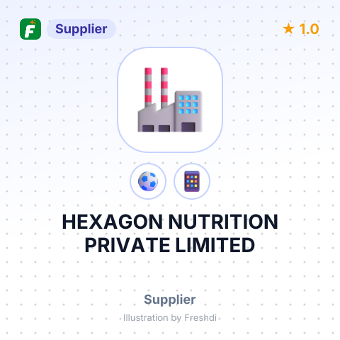 HEXAGON NUTRITION PRIVATE LIMITED – summary card, no photo uploaded yet