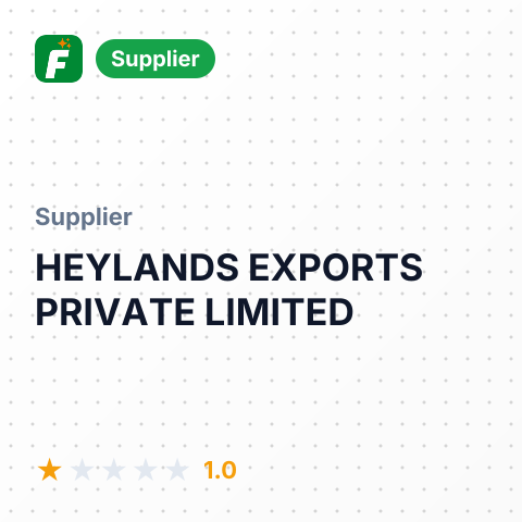 HEYLANDS EXPORTS PRIVATE LIMITED – summary card, no photo uploaded yet