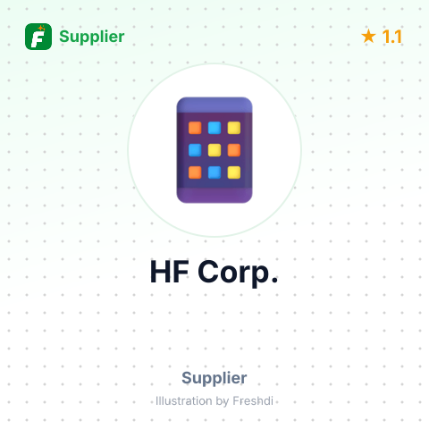 HF Corp. – summary card, no photo uploaded yet