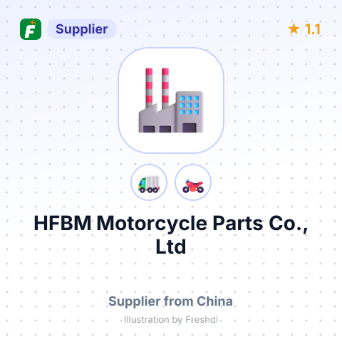 HFBM Motorcycle Parts Co., Ltd – summary card, no photo uploaded yet