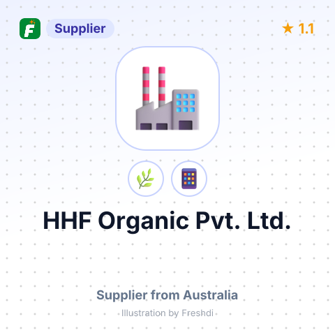 HHF Organic Pvt. Ltd.  – summary card, no photo uploaded yet