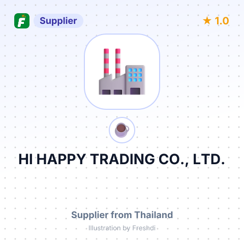 HI HAPPY TRADING CO., LTD. – summary card, no photo uploaded yet