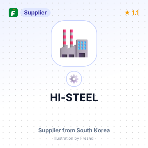 HI-STEEL – summary card, no photo uploaded yet
