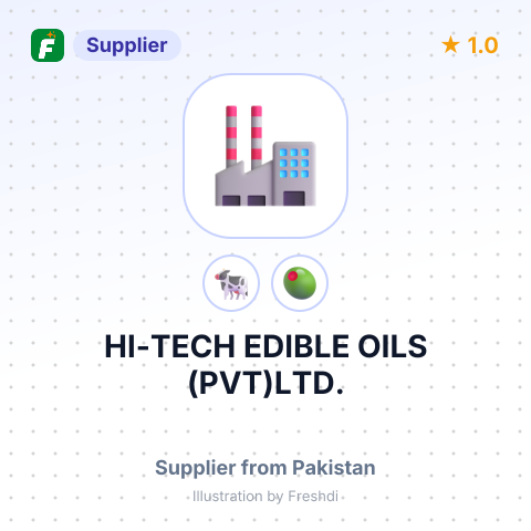 HI-TECH EDIBLE OILS (PVT)LTD. – summary card, no photo uploaded yet