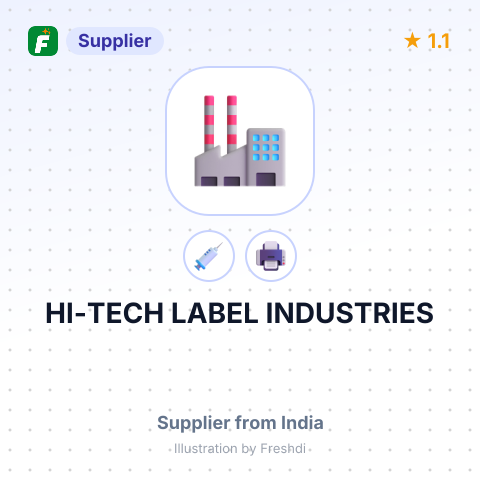 HI-TECH LABEL INDUSTRIES – summary card, no photo uploaded yet