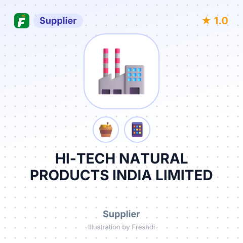 HI-TECH NATURAL PRODUCTS INDIA LIMITED – summary card, no photo uploaded yet