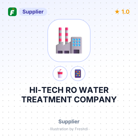 HI-TECH RO WATER TREATMENT COMPANY – summary card, no photo uploaded yet