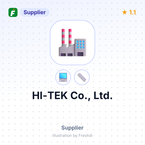 HI-TEK Co., Ltd. – summary card, no photo uploaded yet