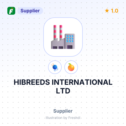 HIBREEDS INTERNATIONAL LTD – summary card, no photo uploaded yet