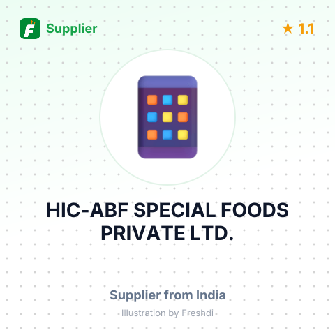 HIC-ABF SPECIAL FOODS PRIVATE LTD. – summary card, no photo uploaded yet