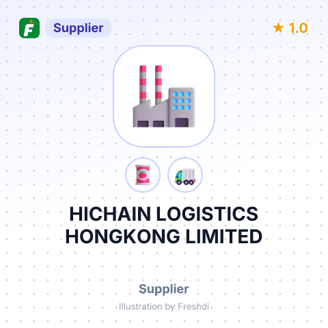 HICHAIN LOGISTICS HONGKONG LIMITED – summary card, no photo uploaded yet