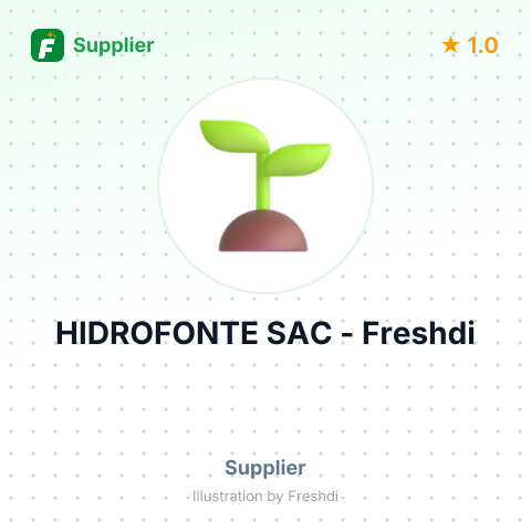 HIDROFONTE SAC – summary card, no photo uploaded yet