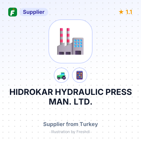 HIDROKAR HYDRAULIC PRESS MAN. LTD. – summary card, no photo uploaded yet