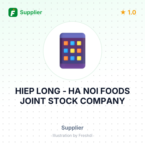 HIEP LONG - HA NOI FOODS JOINT STOCK COMPANY – summary card, no photo uploaded yet
