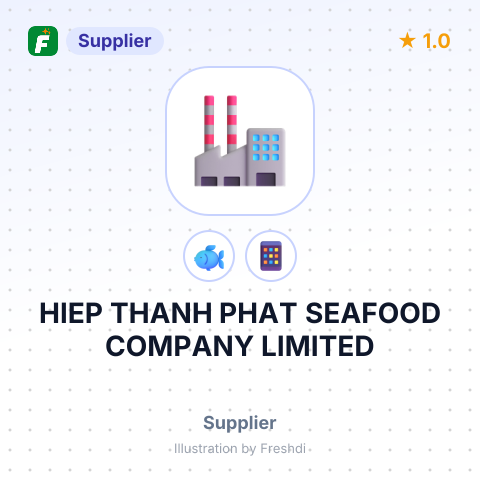 HIEP THANH PHAT SEAFOOD COMPANY LIMITED – summary card, no photo uploaded yet