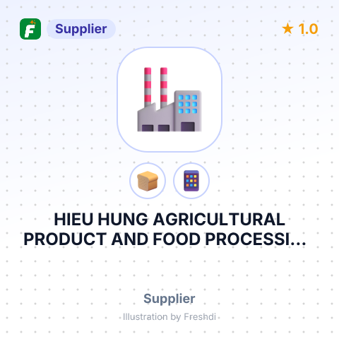 HIEU HUNG AGRICULTURAL PRODUCT AND FOOD PROCESSING LIMITED LIABILITY COMPANY – summary card, no photo uploaded yet