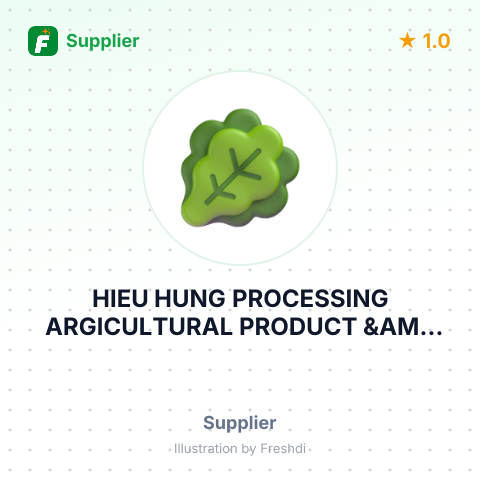 HIEU HUNG PROCESSING ARGICULTURAL PRODUCT &AMP FOOD LIMITED LIABILITY COMPANY – summary card, no photo uploaded yet