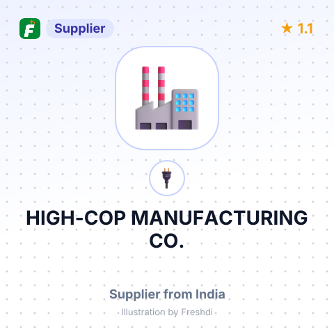 HIGH-COP MANUFACTURING CO. – summary card, no photo uploaded yet