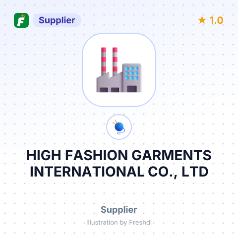HIGH FASHION GARMENTS INTERNATIONAL CO., LTD – summary card, no photo uploaded yet