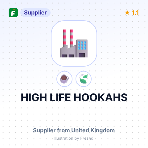 HIGH LIFE HOOKAHS – summary card, no photo uploaded yet