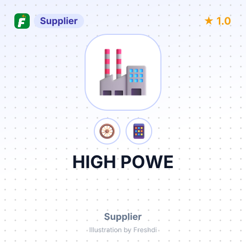 HIGH POWE – summary card, no photo uploaded yet